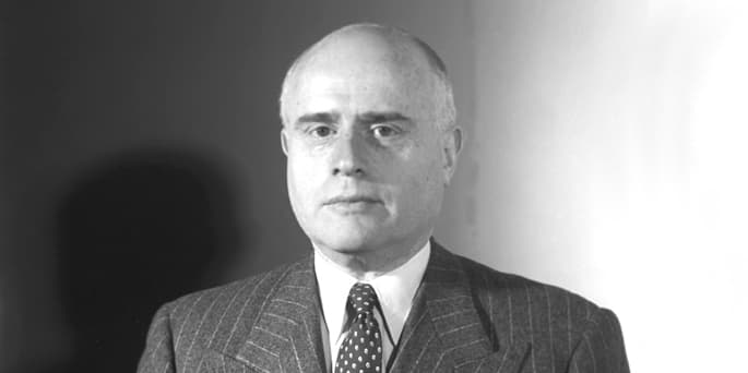 Portrait von Jacques Rueff